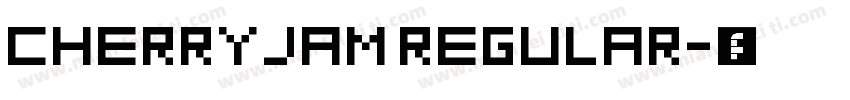 CHERRYJAM REGULAR字体转换